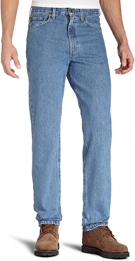 New Other Carhartt Men's Relaxed Fit Tapered Leg Jean 34X30 Blue