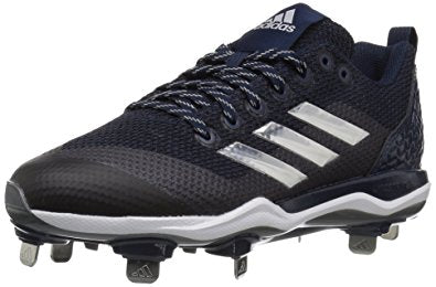 New Adidas Mens 13 PowerAlley 5 Baseball Cleat SS Blk/Wht B39181