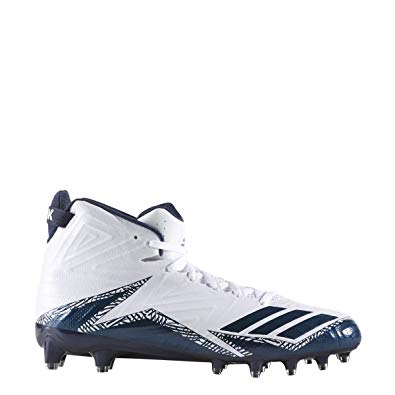 New Adidas Mens Freak X Carbon Mid 10.5 Football Cleats Navy/White