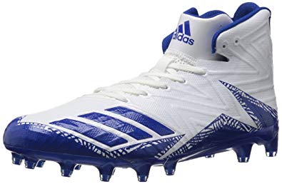 New Adidas Mens Freak X Carbon Mid 12 Football Cleats Royal/White