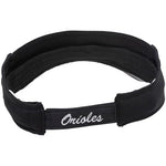 New Outdoor Cap Inc. Team MLB Visor Baltimore Orioles Orange/Black/White OSFM