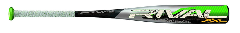 New Easton BD12XL Rival Senior League Baseball Bat Black/Gray/Green 2 5/8"