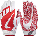 New Nike Men's Vapor Jet 4 Football Gloves-Red/White Adult X-Large