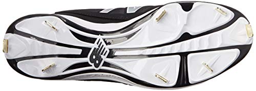 New New Balance L4040V3 Metal Baseball Cleat Size 11 Black/White/Silver