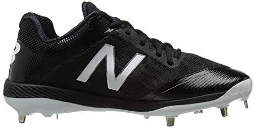 New New Balance L4040V4 Metal Baseball Cleat Size 10 Black/White