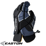 New Easton Stealth Lacrosse Glove 13 Inch Black/Navy AX Suede