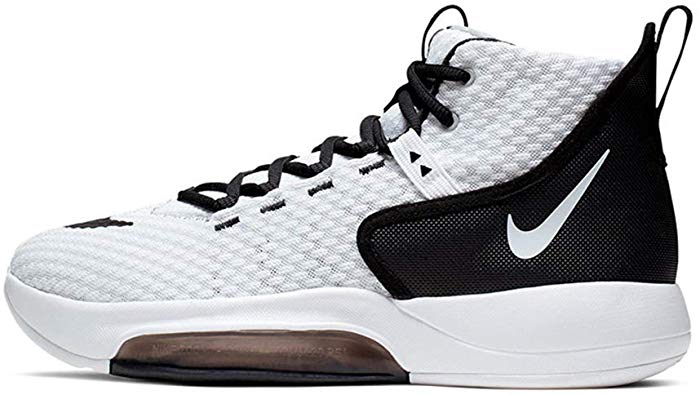 New Nike Zoom Rize TB Mens BQ5468-100 Basketball Shoes Men's 7 White/Black