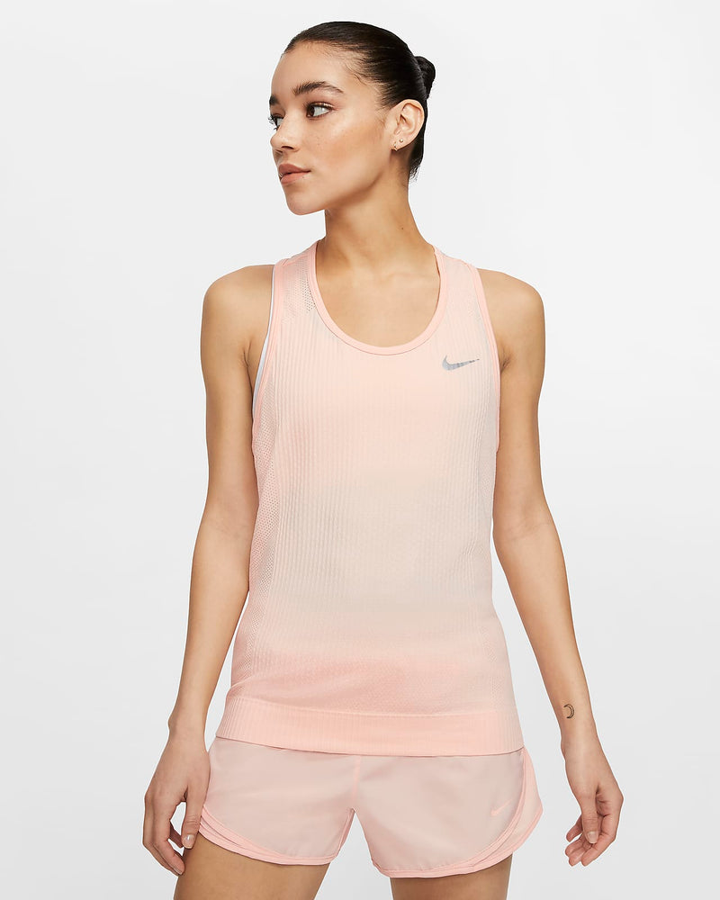 Pink Nike Running Vest New Nike Women's Nike Infinite Running Tank