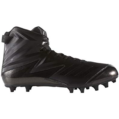 New Adidas Men's 12 EE Freak High Wide Football Molded Cleats Black