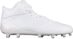 New Adidas Mens 11.5 adizero 5-Star 6.0 Mid Football Molded Cleats White