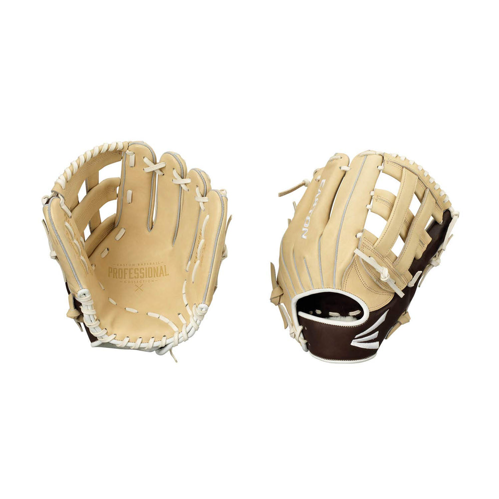 New Easton Professional Collection C43 RHT Baseball Infield Glove 12 Beige/Brown