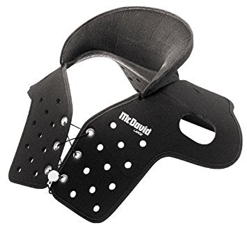 New McDavid Cowboy Collar Adult C501R Black OSFA Advanced Neck Roll Vest System