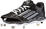 New Adidas Performance Wmn 7 PowerAlley 2 W Softball Metal Cleat Black/White