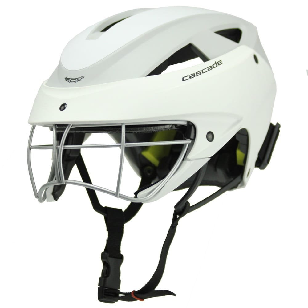 New Cascade LX One Size White Fully Adjustable Womens Lacrosse Headgear
