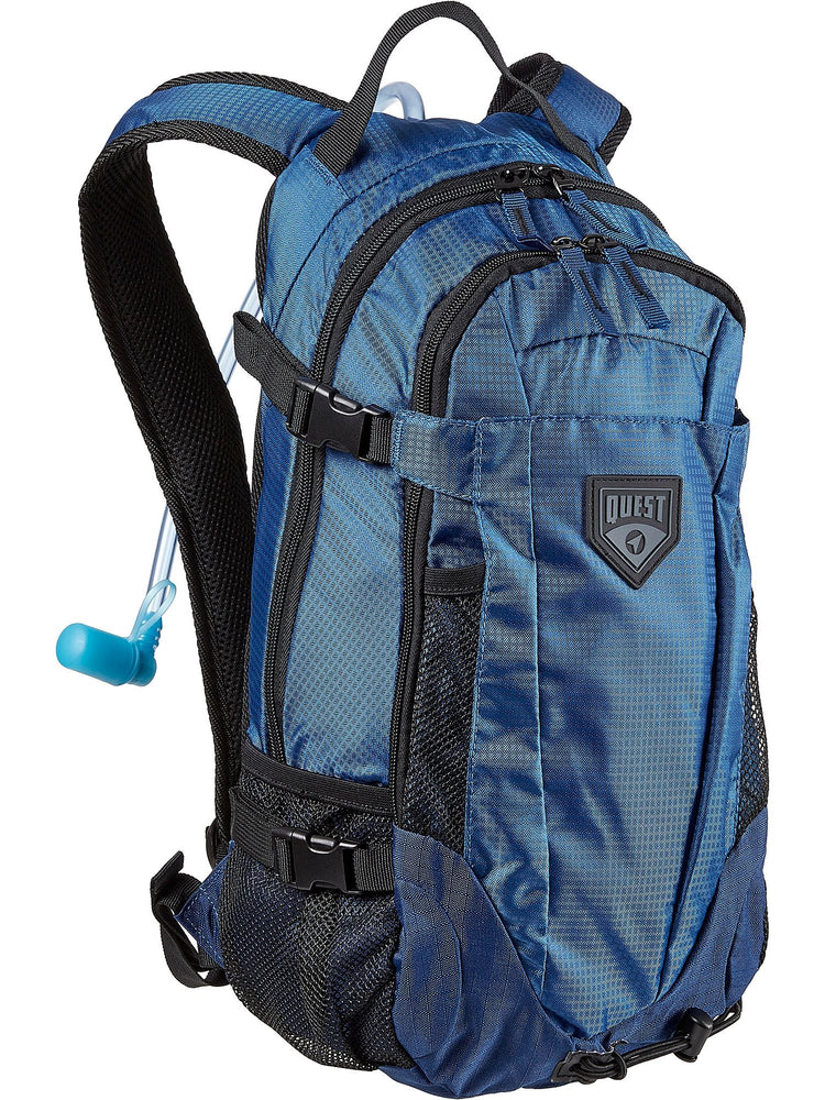 New Quest 2L Hydration Pack Blue Outdoor Backpack – PremierSports