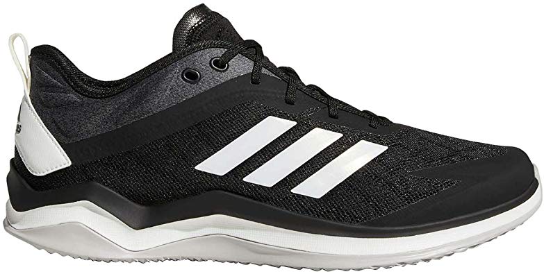 New Adidas Men's Speed Trainer 4 Baseball Shoe Size Men's 11 Black/Grey