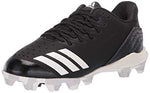 New Adidas Icon 4 MD Kids' Size 4 Molded Baseball Cleat Black/White5