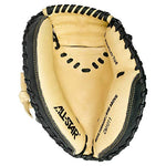 New All-Star Comp 31.5 Inch RHT CM1011 Youth Baseball Catchers Mitt Black/Tan