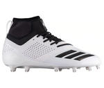 New Adidas Mens 10.5 adizero 5-Star 7.0 SK Football Molded Cleats Wht/Blk CQ0340