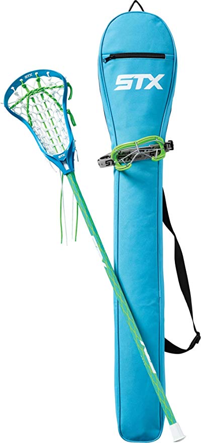 New Other STX Girls Crux 100 Lacrosse Starter Pack (Electric/Electric)