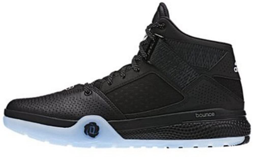 New Adidas D Rose 773 IV Mens Basketball Shoe 7.5 Black-White