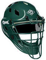 New Diamond DCH-Edge Adult Large (7 1/8-7 1/2)Catcher's Helmet Green Facemask