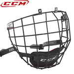 New CCM FM580 Large Silver Hockey Facemask Cage