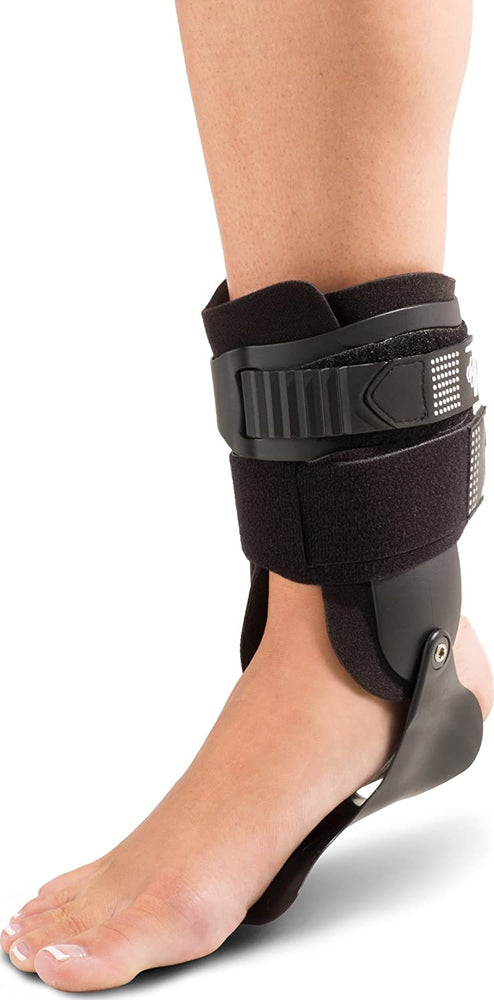 New DonJoy Performance BIONIC Stirrup Ankle Brace, Maximum Medium Right Black