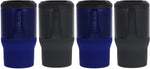 New Reduce Cold-1 Bottle/Can Cooler Sweat Proof , 4 Pack Grey/Blue