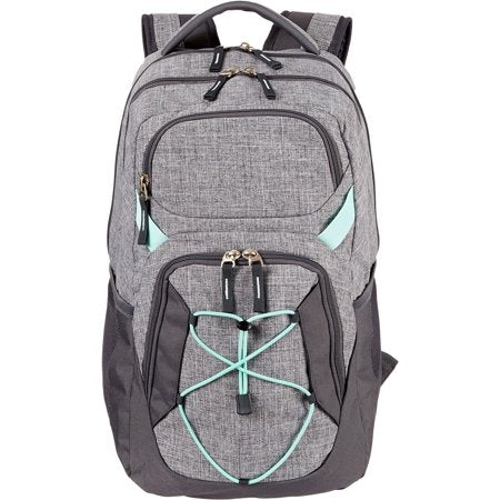 New DSG Wishfield Backpack, Heather Grey/Beach Glass 18" x 12" x 7"