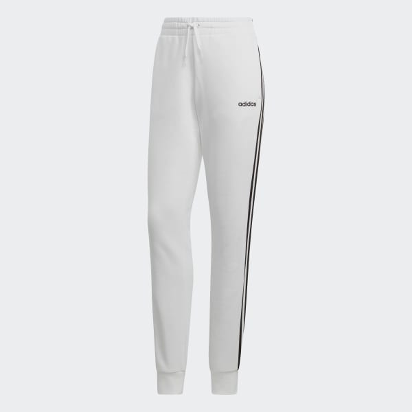 New Adidas Women's X-Small Essential 3-Stripe Track Pants, White