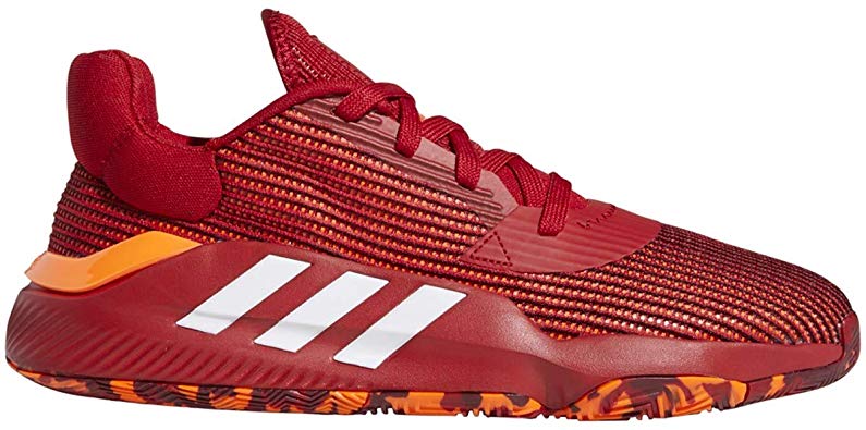 New Adidas Men's Pro Bounce Low 2019 Basketball Red/White Men 13.5