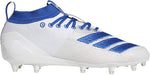 New Adidas Mens 9 Adizero 5 Star 8.0 Cleat Football Molded Cleats White/Royal