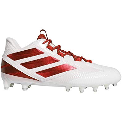 New Adidas Freak Carbon Low Size Mens 11.5 Football Molded Cleats Red/White