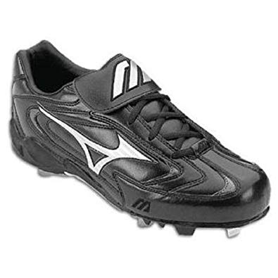 New Mizuno FB29LBK 9 Spike Classic Low G3 8.5 Black/White Baseball Cleats