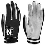 New Neumann Winter Youth Small Tackfield Football Receiver Gloves Black/Gray