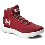 New Under Armour SC 3Zero Men's Basketball Shoe Cardinal/White Size 10.5