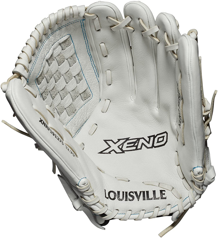 New Louisville Slugger Xeno XNRF191275 Fastpitch RHT 12.75" White Baseball glove