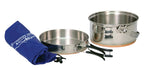 New Texsport Stainless Steel Camping Cookware with Copper Bottom