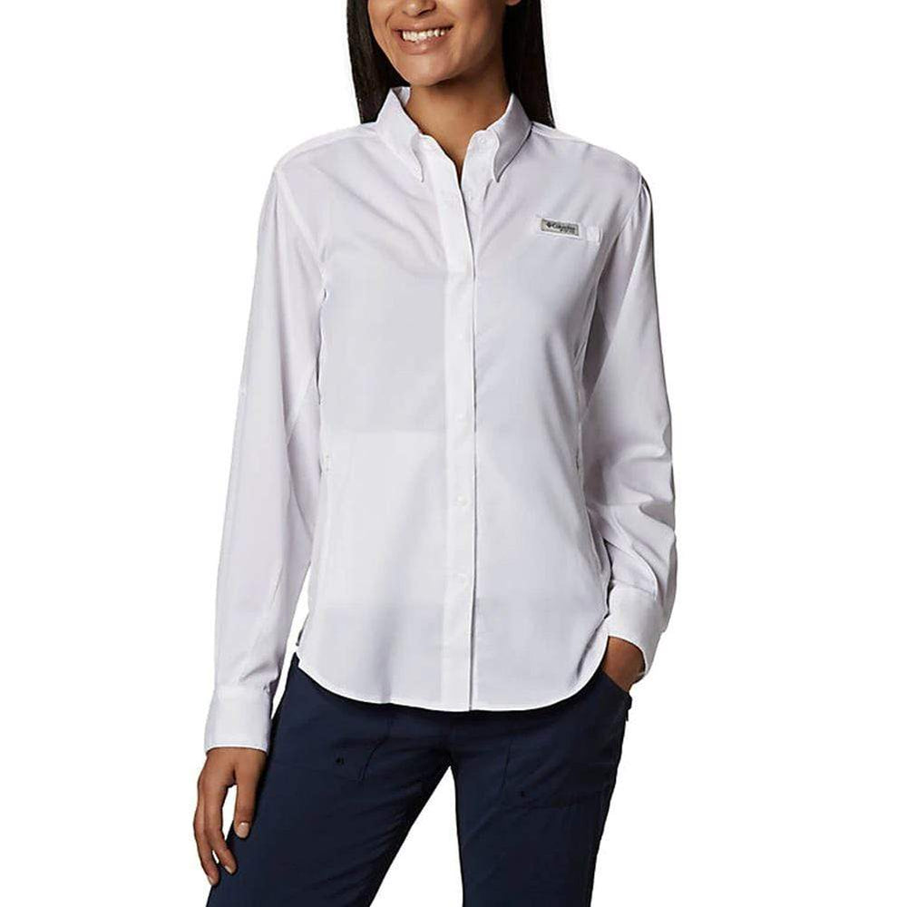 New Other Columbia Size 3X Women's Tamiami II Long Sleeve Shirt White