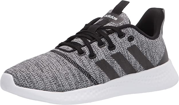 New Adidas Women's Puremotion Running Shoe Size 7.5 Black/Gray/White