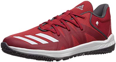 New Adidas Speed Turf Baseball Sneaker Size Men's 10 Red/White