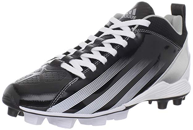 New Adidas  Men's 10.5 Blast 3 MD 5/8 Football Cleat Black/White Molded Cleats