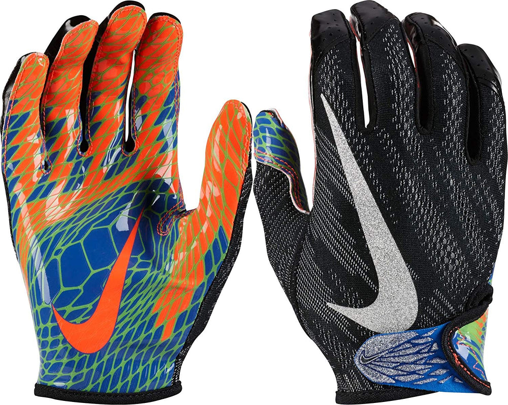 New Nike Adult Vapor Knit 2 Receiver Gloves 2017 Multicolored Men's Medium