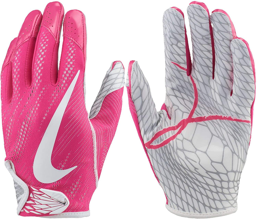 New Nike Adult Vapor Knit BCA Receiver Gloves 2017 Pink Large Magnigrip