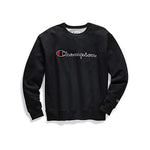 New Champion Adult Men's Powerblend Crew Large Black GF88H