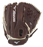 New Mizuno Franchise Fastpitch Glove 1200 12In Fielding Glove Brown/White RHT