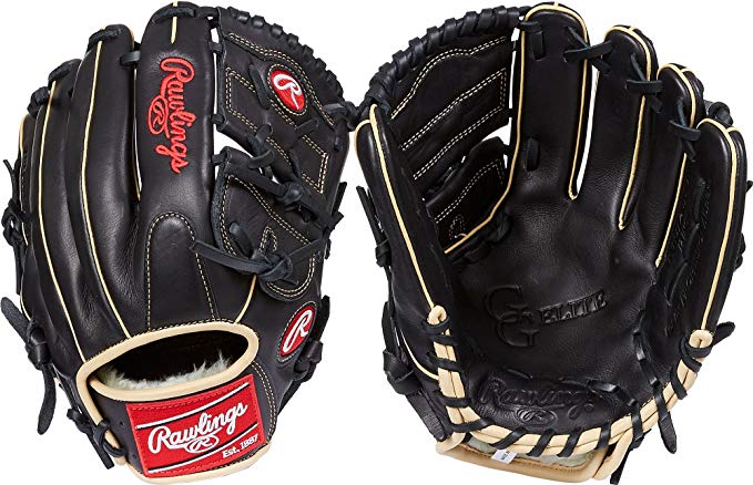New Rawlings Gold Glove Elite Baseball Glove RHT Black/Tan 12.00 Inch