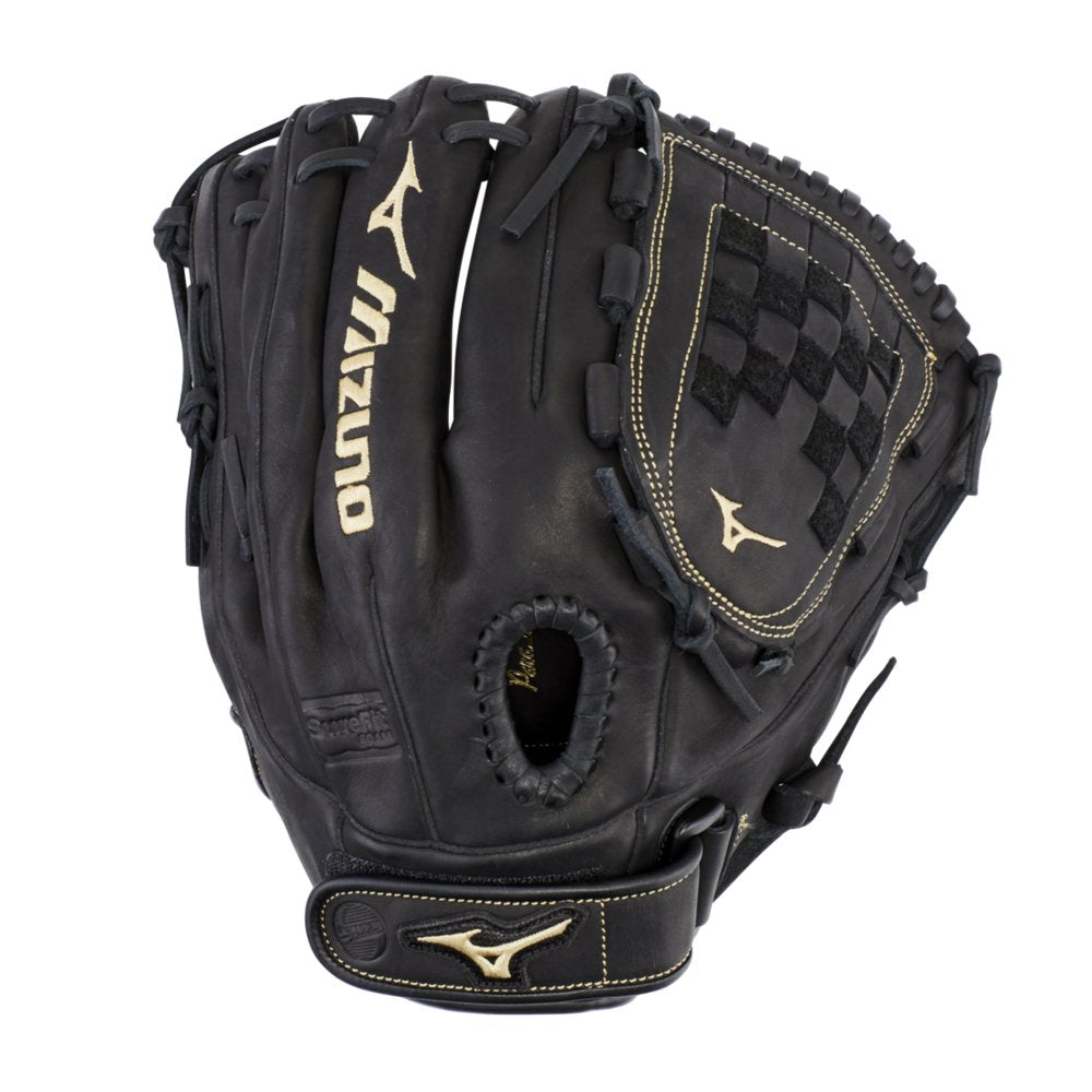 New Mizuno MVP Prime Fastpitch Softball Glove Series 12" RHT Black/Gold