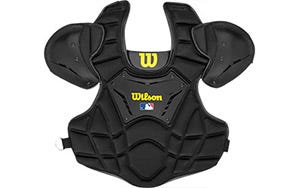 New Wilson 11" Guardian Umpire Chest Protector Black